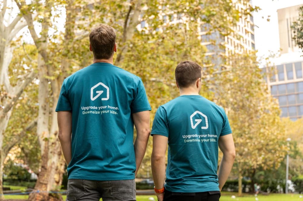 Solar panel installation on a residential roof