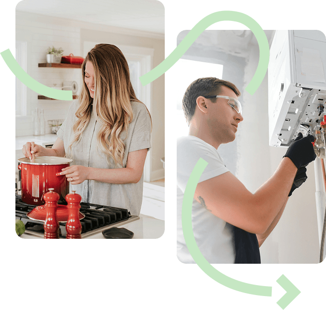 Illustration showing finance steps